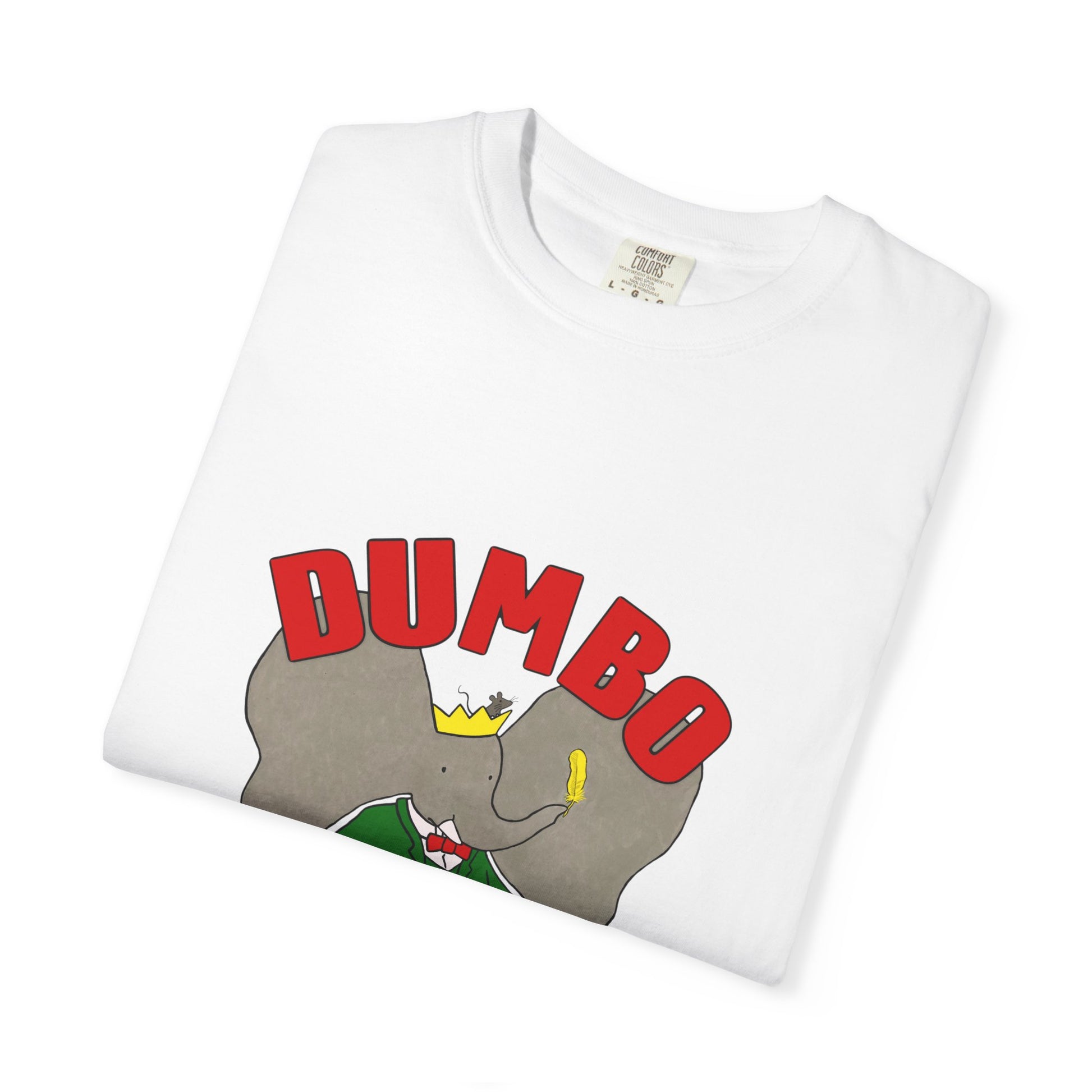 Brooklyn Dumbo Elephant Tee, Fun Graphic T-Shirt, Unisex Gift, Casual Wear, Vintage Style T-Shirt, Summer Fashion, Unique Present