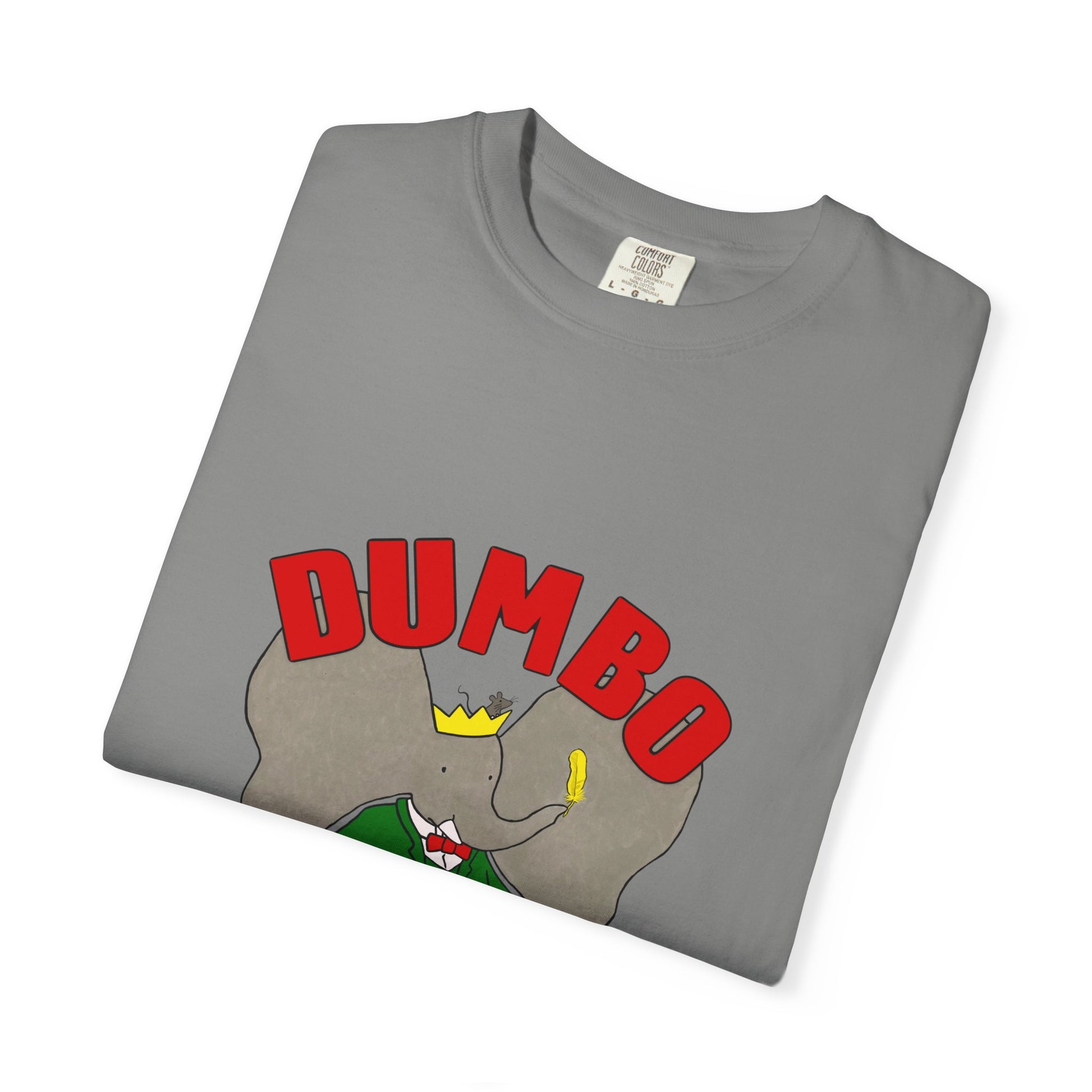 Brooklyn Dumbo Elephant Tee, Fun Graphic T-Shirt, Unisex Gift, Casual Wear, Vintage Style T-Shirt, Summer Fashion, Unique Present