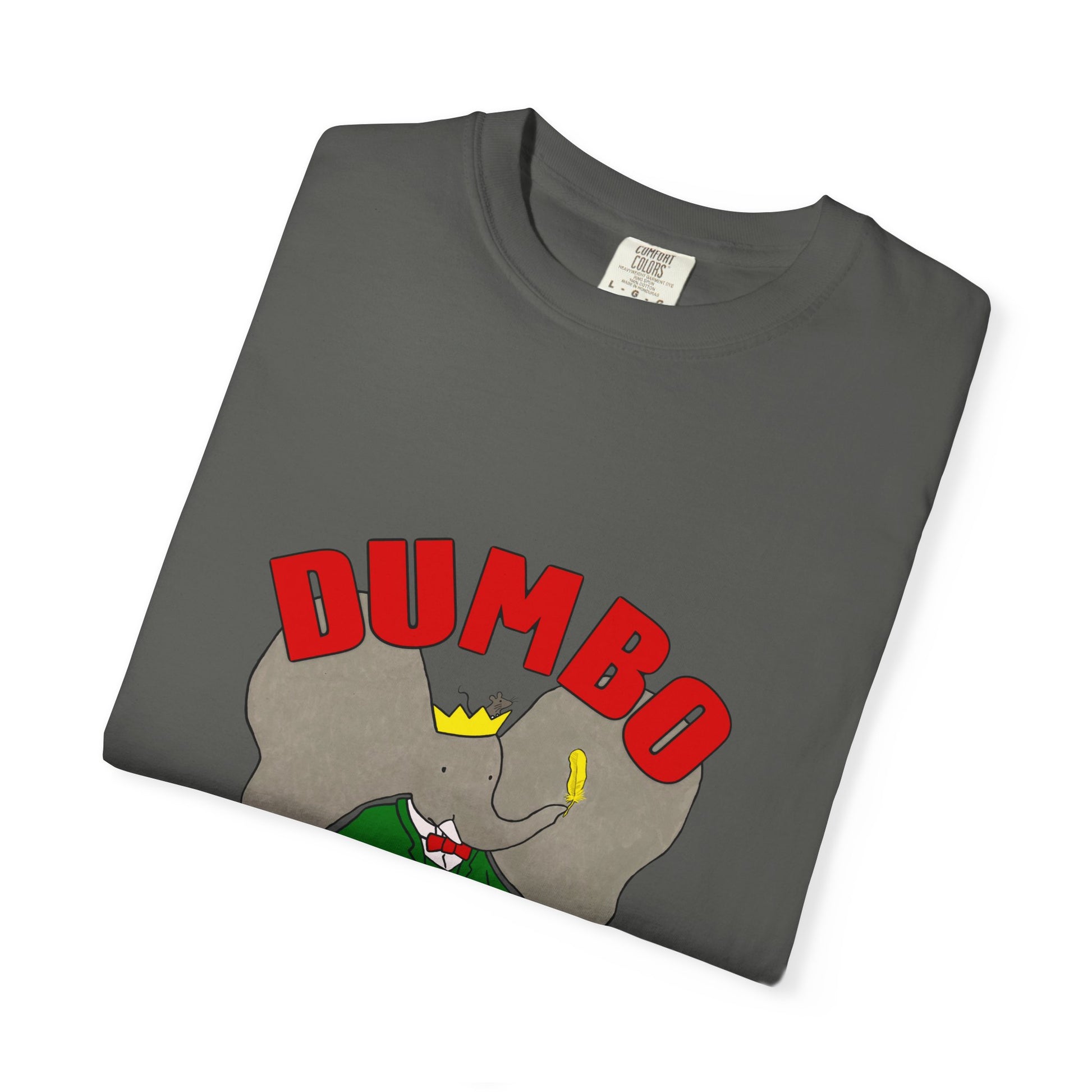 Brooklyn Dumbo Elephant Tee, Fun Graphic T-Shirt, Unisex Gift, Casual Wear, Vintage Style T-Shirt, Summer Fashion, Unique Present