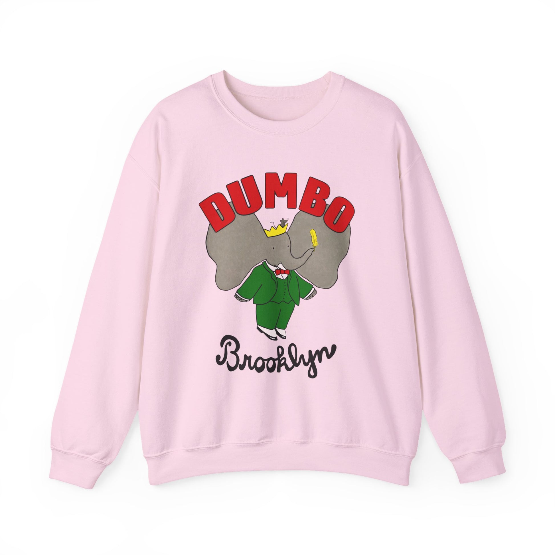 Dumbo Brooklyn Crewneck Sweatshirt - Fun and Comfy Unisex Sweatshirt for Streetwear Enthusiasts
