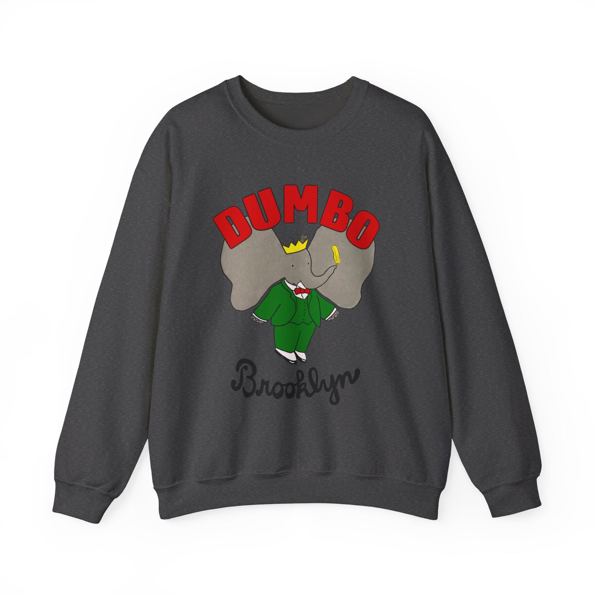 Dumbo Brooklyn Crewneck Sweatshirt - Fun and Comfy Unisex Sweatshirt for Streetwear Enthusiasts