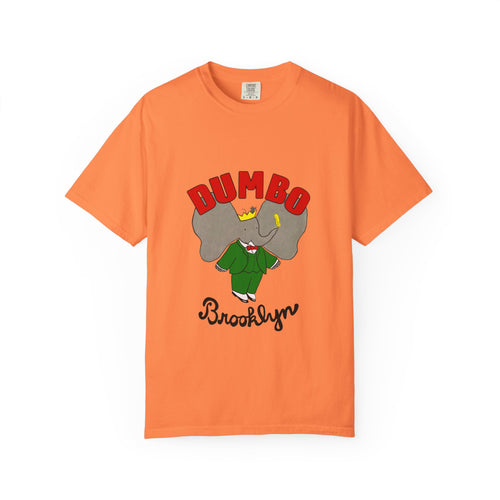 Brooklyn Dumbo Elephant Tee, Fun Graphic T-Shirt, Unisex Gift, Casual Wear, Vintage Style T-Shirt, Summer Fashion, Unique Present