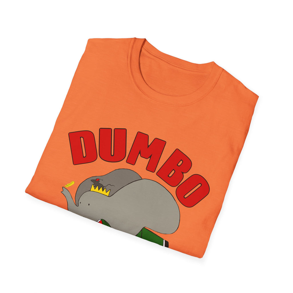 Dumbo Graphic Tee - Unisex Softstyle T-Shirt Featuring Brooklyn Design, Cute Animal Shirt, NYC Souvenir, Gift for Kids & Adults, Fun [...]