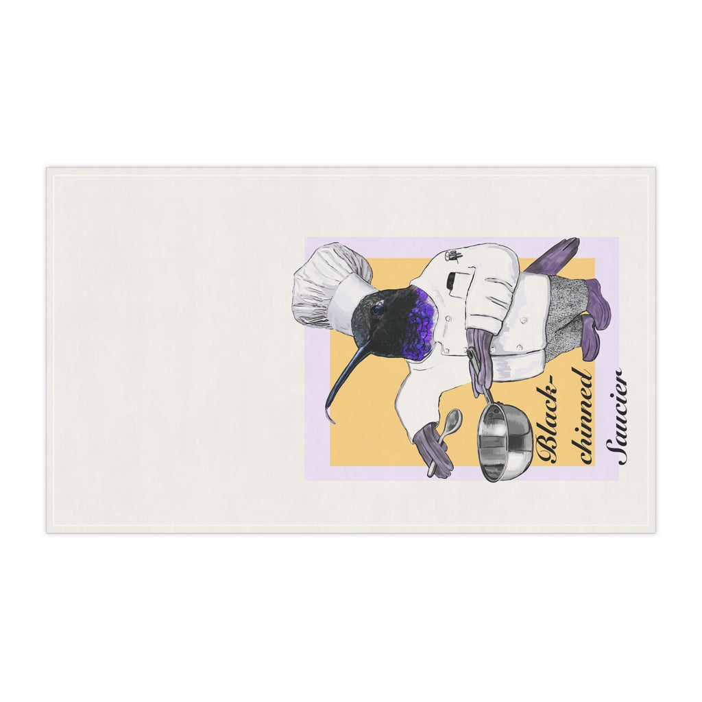 Whimsical Hummingbird Tea Towels, Chef Kitchen Décor, Perfect Gift for Home Cooks, Bird Lover's Kitchen Accessories, Fun Cooking Gifts