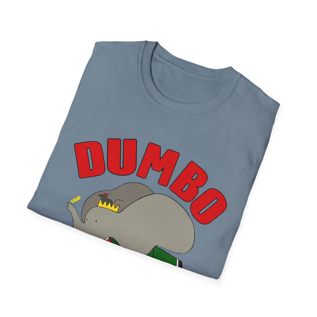 Dumbo Graphic Tee - Unisex Softstyle T-Shirt Featuring Brooklyn Design, Cute Animal Shirt, NYC Souvenir, Gift for Kids & Adults, Fun [...]