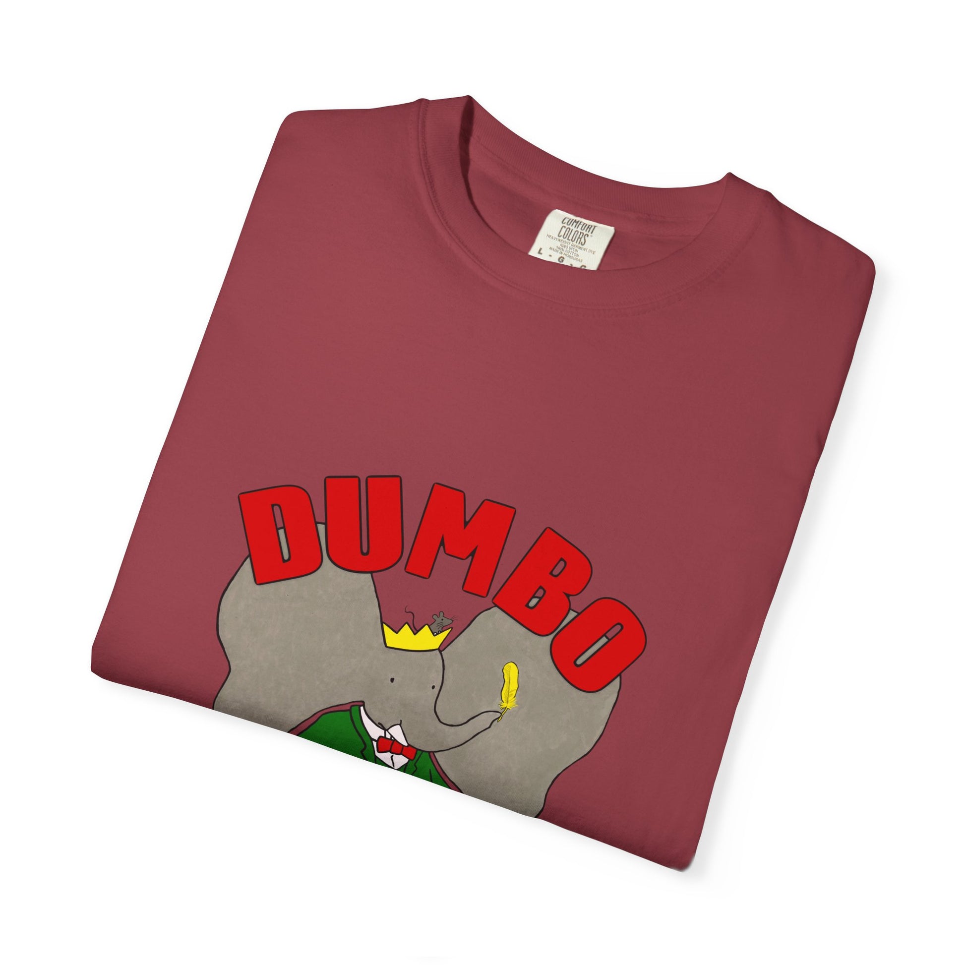 Brooklyn Dumbo Elephant Tee, Fun Graphic T-Shirt, Unisex Gift, Casual Wear, Vintage Style T-Shirt, Summer Fashion, Unique Present