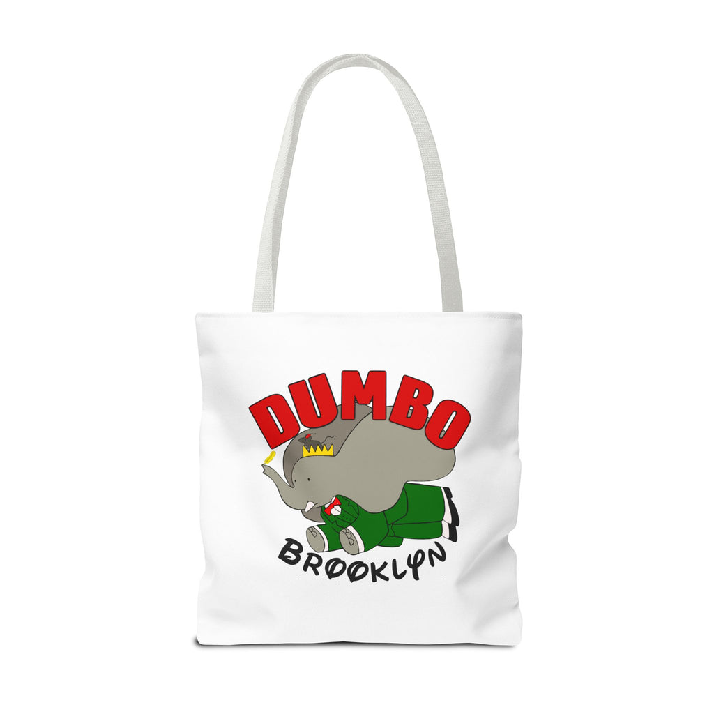 Dumbo Brooklyn Tote Bag, Cute Elephant Bag, Eco-Friendly Shopping Tote, Travel Handbag, Unique Gift for Animal Lovers