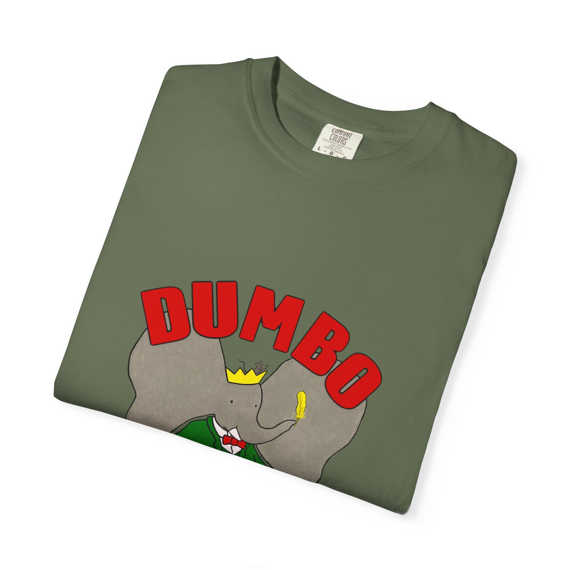 Brooklyn Dumbo Elephant Tee, Fun Graphic T-Shirt, Unisex Gift, Casual Wear, Vintage Style T-Shirt, Summer Fashion, Unique Present