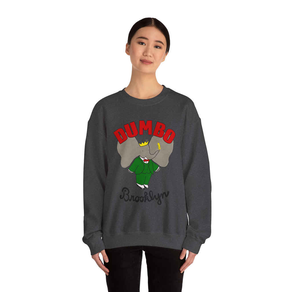 Dumbo Brooklyn Crewneck Sweatshirt - Fun and Comfy Unisex Sweatshirt for Streetwear Enthusiasts