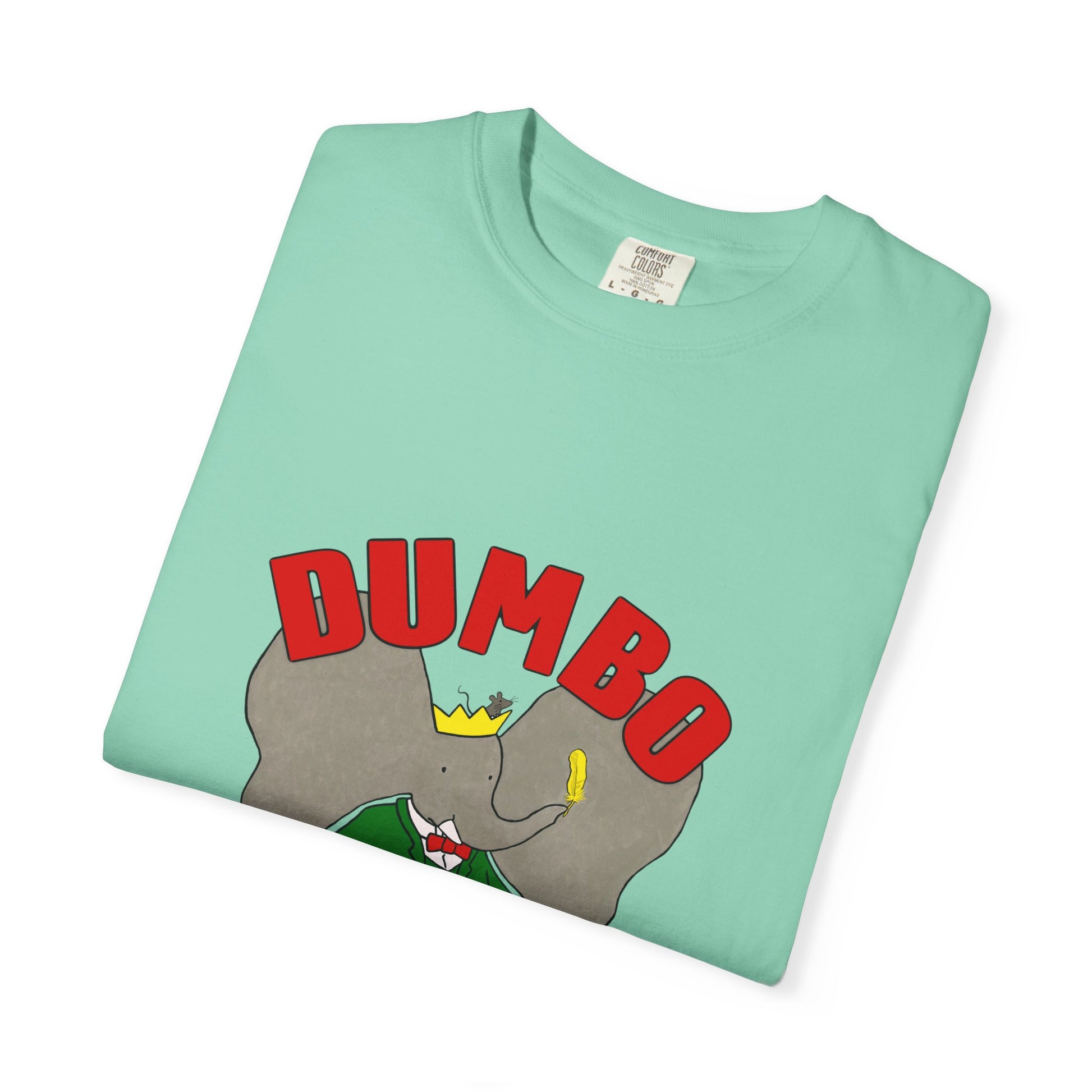 Brooklyn Dumbo Elephant Tee, Fun Graphic T-Shirt, Unisex Gift, Casual Wear, Vintage Style T-Shirt, Summer Fashion, Unique Present